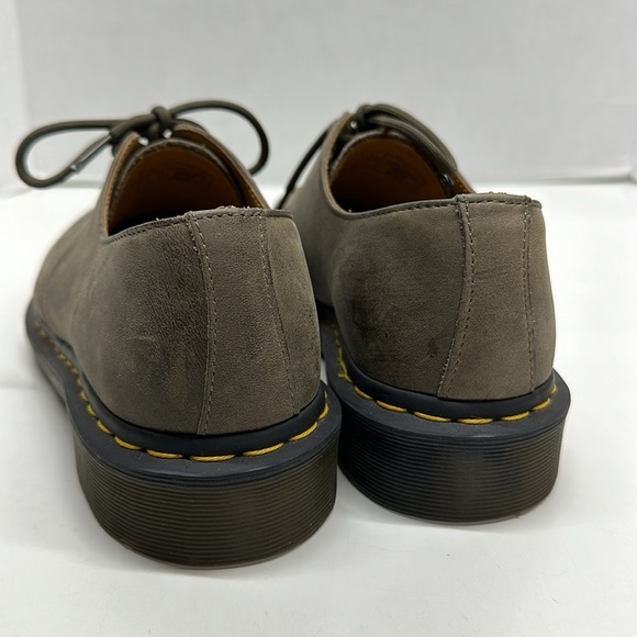 Dr Martens Docs Low Top Oxford Lace Up Shoes Sneakers Suede Gray Women's Size 9 - Picture 5 of 9
